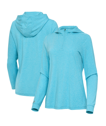 Antigua: Women's Essentials 1/4 Zip Hood - Daybreak 105668 Vous souhaitez 