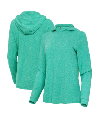 Antigua: Women's Essentials 1/4 Zip Hood - Daybreak 105668 Vous souhaitez 