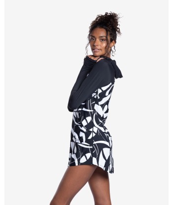 BloqUV x JANTZEN Collab: Women's UPF 50+ Hoodie Dress (2009J) - Botanical Domino Voir les baskets