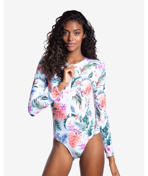 BloqUV x JANTZEN Collab: Women's UPF 50+ Paddle Suit (24350J) - Hawaiian Terrace livraison et retour toujours gratuits