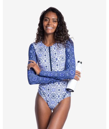 BloqUV x JANTZEN Collab: Women's UPF 50+ Paddle Suit (24350J) - Moroccan Tiles les ctes