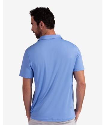 BloqUV: Men's UPF 50 Short Sleeve Polo (11004) - Indigo acheter en ligne