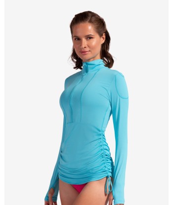 BloqUV: Women's UPF 50 Cover Up Top (2010) - Light Turquoise Véritable concentré