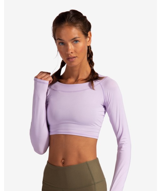 BloqUV: Women's UPF 50 Crop Top (4001) - Lavender commande en ligne