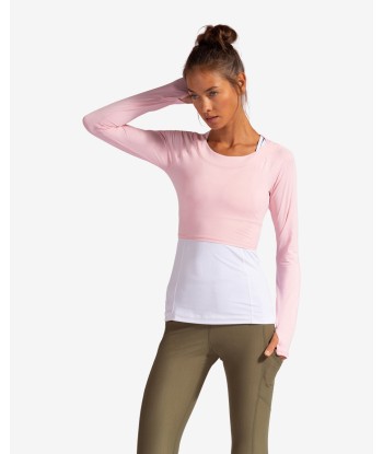 BloqUV: Women's UPF 50 Crop Top (4001) - Tickle Me Pink Découvrez la collection