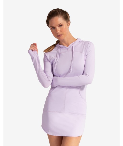 BloqUV: Women's UPF 50 Hoodie Dress (2009) - Lavender vous aussi creer 