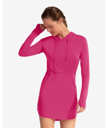 BloqUV: Women's UPF 50 Hoodie Dress (2009) - Passion Pink pas cheres