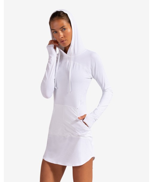 BloqUV: Women's UPF 50 Hoodie Dress (2009) - White Venez découvrir notre 