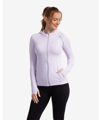 BloqUV: Women's UPF 50 Hoodie Jacket (9015) - Lavender les ligaments