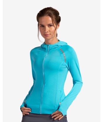 BloqUV: Women's UPF 50 Hoodie Jacket (9015) - Light Turquoise Voir les baskets