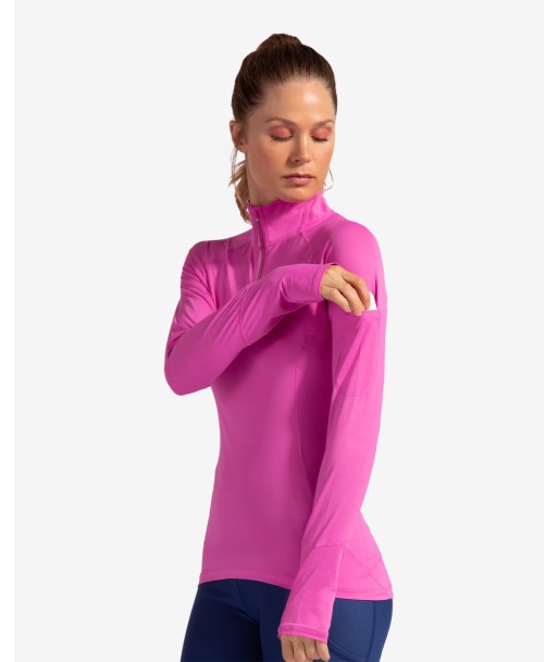 BloqUV: Women's UPF 50 Mock Zip Top (3001) - Bubble Gum online