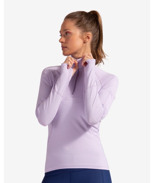 BloqUV: Women's UPF 50 Mock Zip Top (3001) - Lavender ou a consommer sur place