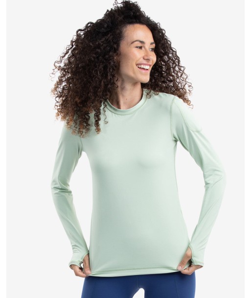 BloqUV: Women's UPF 50 Mock Zip Top (3001) - Sage 2024