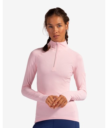 BloqUV: Women's UPF 50 Mock Zip Top (3001) - Tickle me Pink Amélioration de cerveau avec