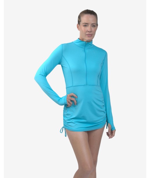 BloqUV: Women's UPF 50 Relaxed Cover Up Dress (2011) - Light Turquoise sur le site 