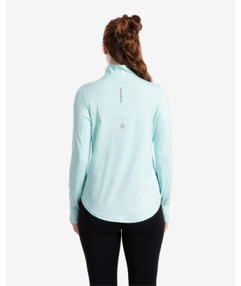 BloqUV: Women's UPF 50 Relaxed Mock Zip Top (3002) - Mint 50% de réduction en Octobre 2024