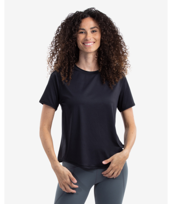 BloqUV: Women's UPF 50 Short Sleeve Crew Top (1101) - Black de votre