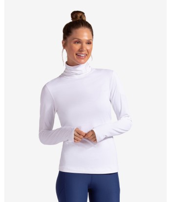 BloqUV: Women's UPF 50 Turtleneck (2013) - Tickle Me Pink les muscles