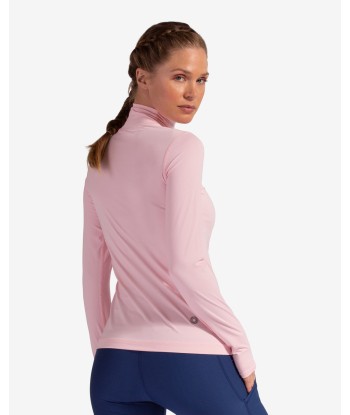 BloqUV: Women's UPF 50 Turtleneck (2013) - Tickle Me Pink les muscles