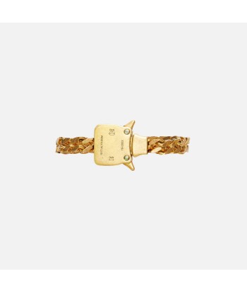 1017 Alyx 9SM Mini Cubix Chain Bracelet - Gold Les magasins à Paris