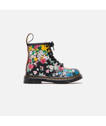 DR. MARTENS Youth1460 Floral Print Leather - Black Hydro Jusqu'à 80% De Réduction