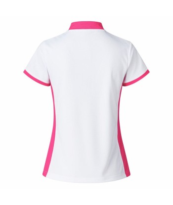 Daily Sports Women's Billie Short Sleeve Dahlia Pink Polo Shirt (Size Small) SALE français