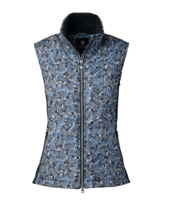 Daily Sports Women's Vendela Quilted Navy Vest (Size Medium) SALE offre 