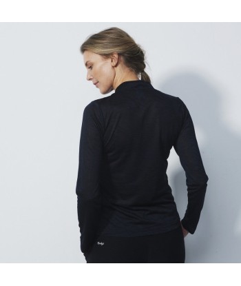 Daily Sports: Women's Ajaccio Long Sleeve Polo - Black livraison gratuite