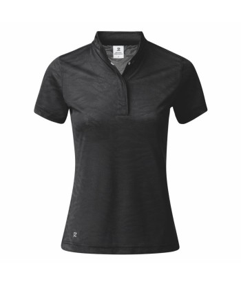 Daily Sports: Women's Ajaccio Short Sleeve Polo - Black commande en ligne