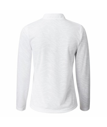 Daily Sports: Women's Ajaccio Long Sleeve Polo - White pas cher chine