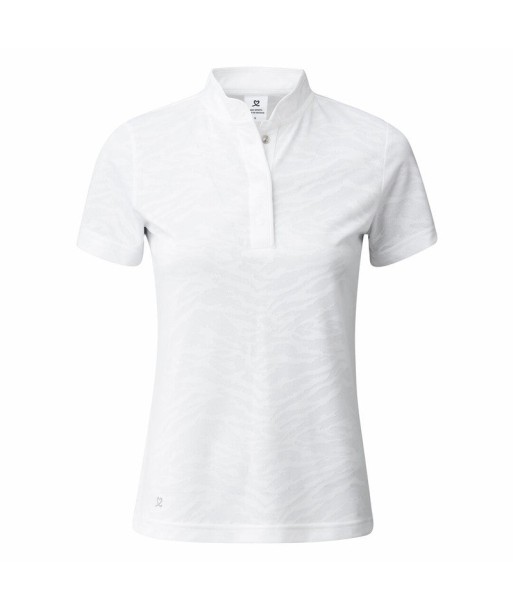 Daily Sports: Women's Ajaccio Short Sleeve Polo - White Les magasins à Paris et en Île-de-France