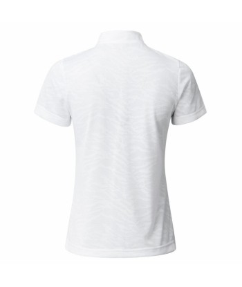 Daily Sports: Women's Ajaccio Short Sleeve Polo - White Les magasins à Paris et en Île-de-France