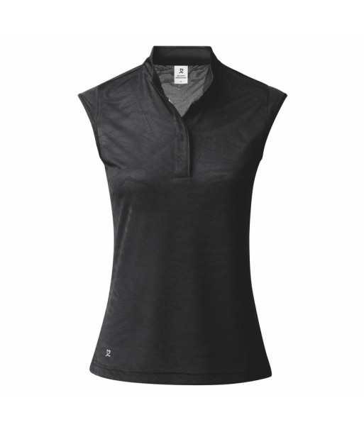 Daily Sports: Women's Ajaccio Sleeveless Polo - Black Toutes les collections ici