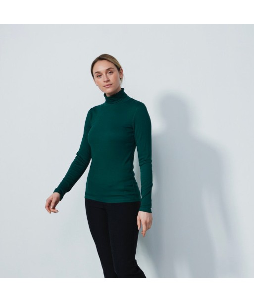 Daily Sports: Women's Ancona Long Sleeve Turtle Neck Top - Nori Green une grave pollution 