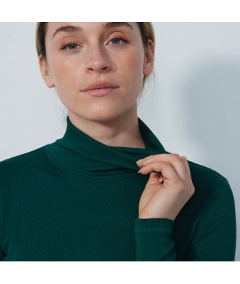 Daily Sports: Women's Ancona Long Sleeve Turtle Neck Top - Nori Green une grave pollution 