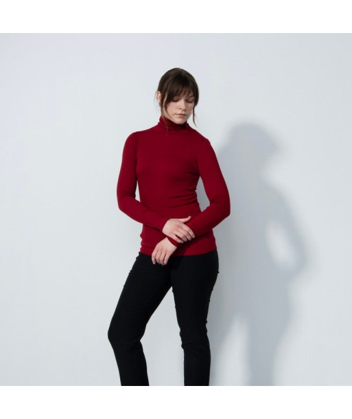 Daily Sports: Women's Ancona Long Sleeve Turtle Neck Top - Umbria Red sélection de produits