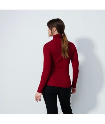 Daily Sports: Women's Ancona Long Sleeve Turtle Neck Top - Umbria Red sélection de produits