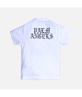 Palm Angels Burning Head Tee - White en linge