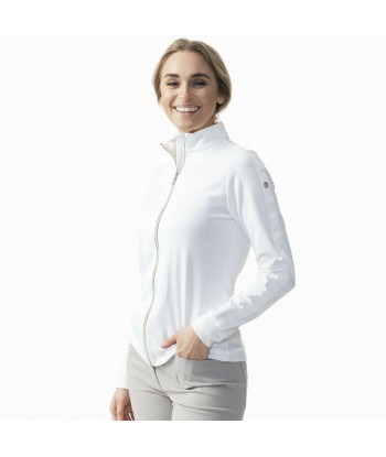 Daily Sports: Women's Anna Full Zip Shirt - White pas cher 