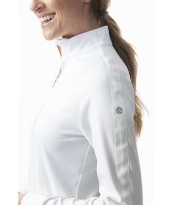 Daily Sports: Women's Anna Full Zip Shirt - White pas cher 