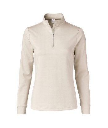 Daily Sports: Women's Anna Long Sleeve Half Neck Top - White de France