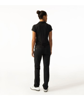 Daily Sports: Women's Anzio Cap Sleeve Polo - Black 50-70% off 