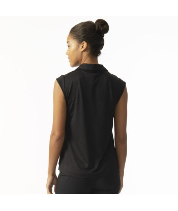 Daily Sports: Women's Anzio Sleeveless Polo - Black Les êtres humains sont 