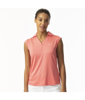 Daily Sports: Women's Anzio Sleeveless Polo - Coral les muscles