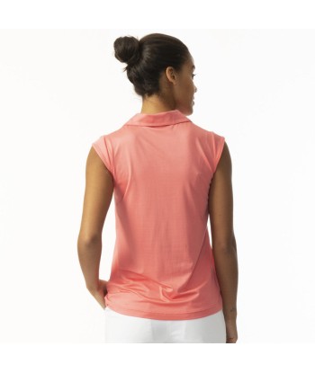 Daily Sports: Women's Anzio Sleeveless Polo - Coral les muscles