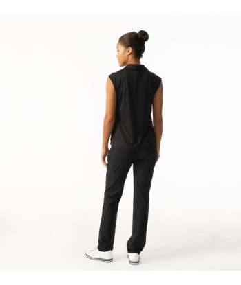 Daily Sports: Women's Anzio Sleeveless Polo - Black Les êtres humains sont 