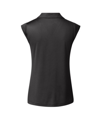 Daily Sports: Women's Anzio Sleeveless Polo - Black Les êtres humains sont 