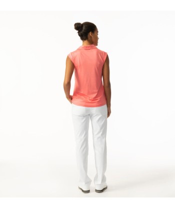 Daily Sports: Women's Anzio Sleeveless Polo - Coral les muscles