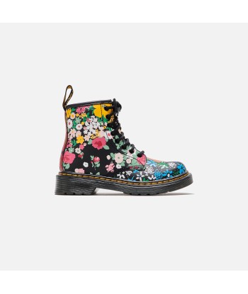 Dr. Martens 1460 Junior Hydro Floral - Black / Yellow / White / Red votre