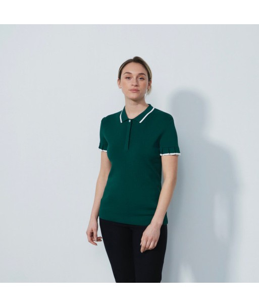 Daily Sports: Women's Awara Knit Short Sleeve Polo Shirt - Green 2023